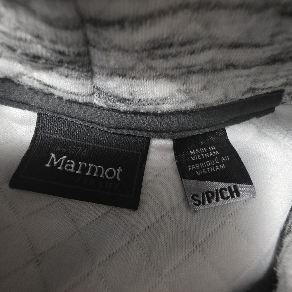 Marmot Annie Pullover Women's Size Small Grey/white - Picture 6 of 7